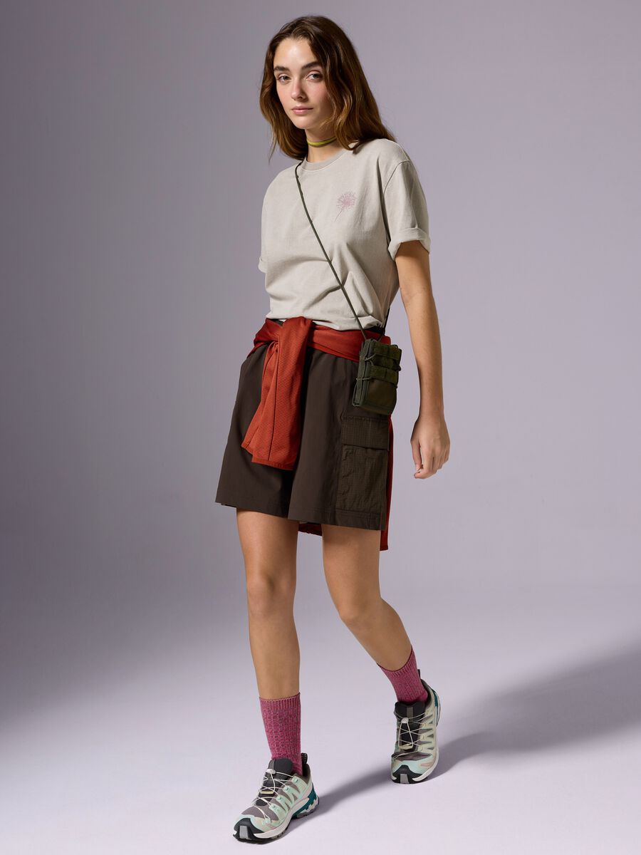 ALTAVIA WITH DEBORAH COMPAGNONI wide-leg cargo shorts_0