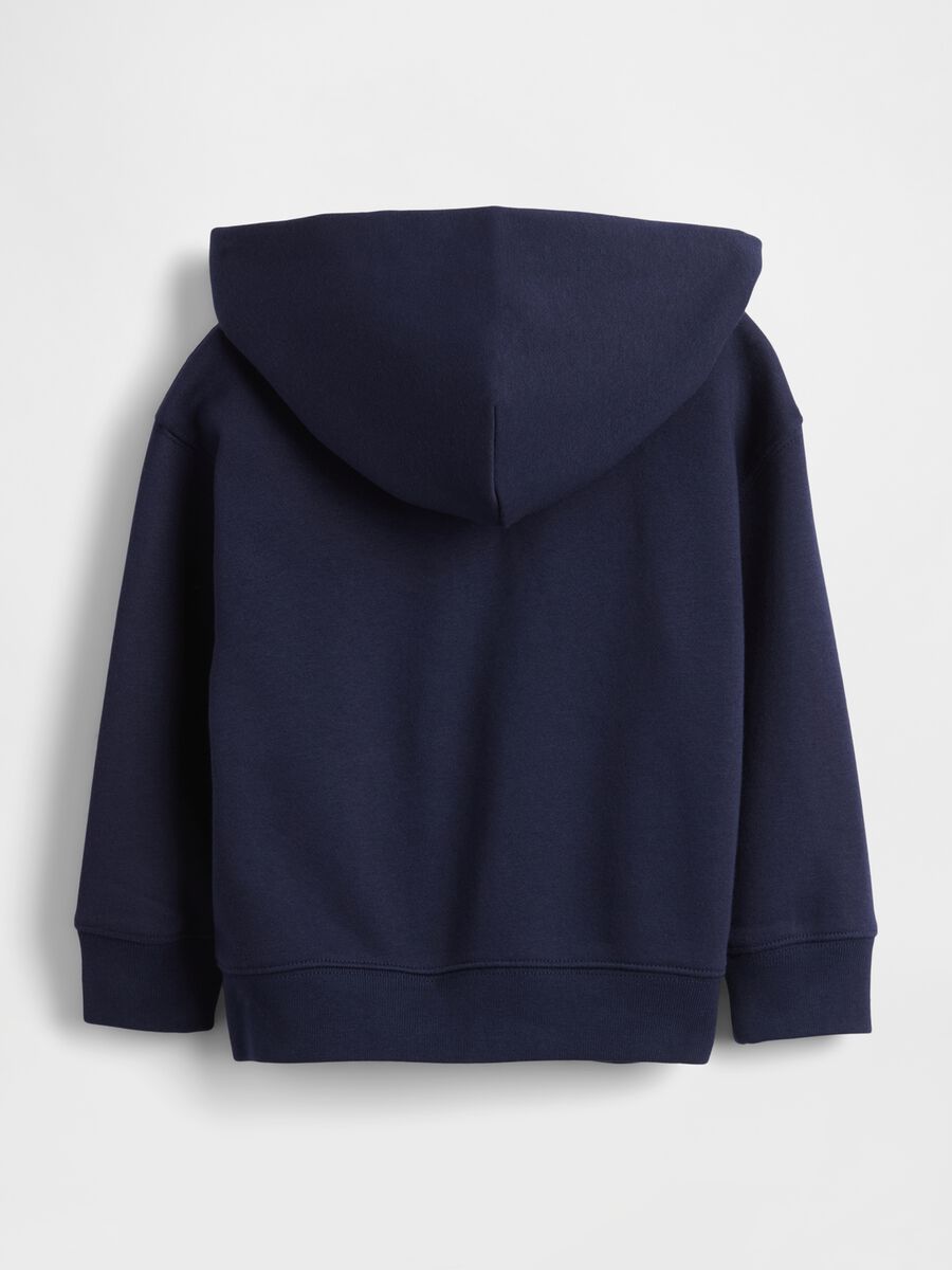 Blue Hooded Sweatshirt for Kids_2