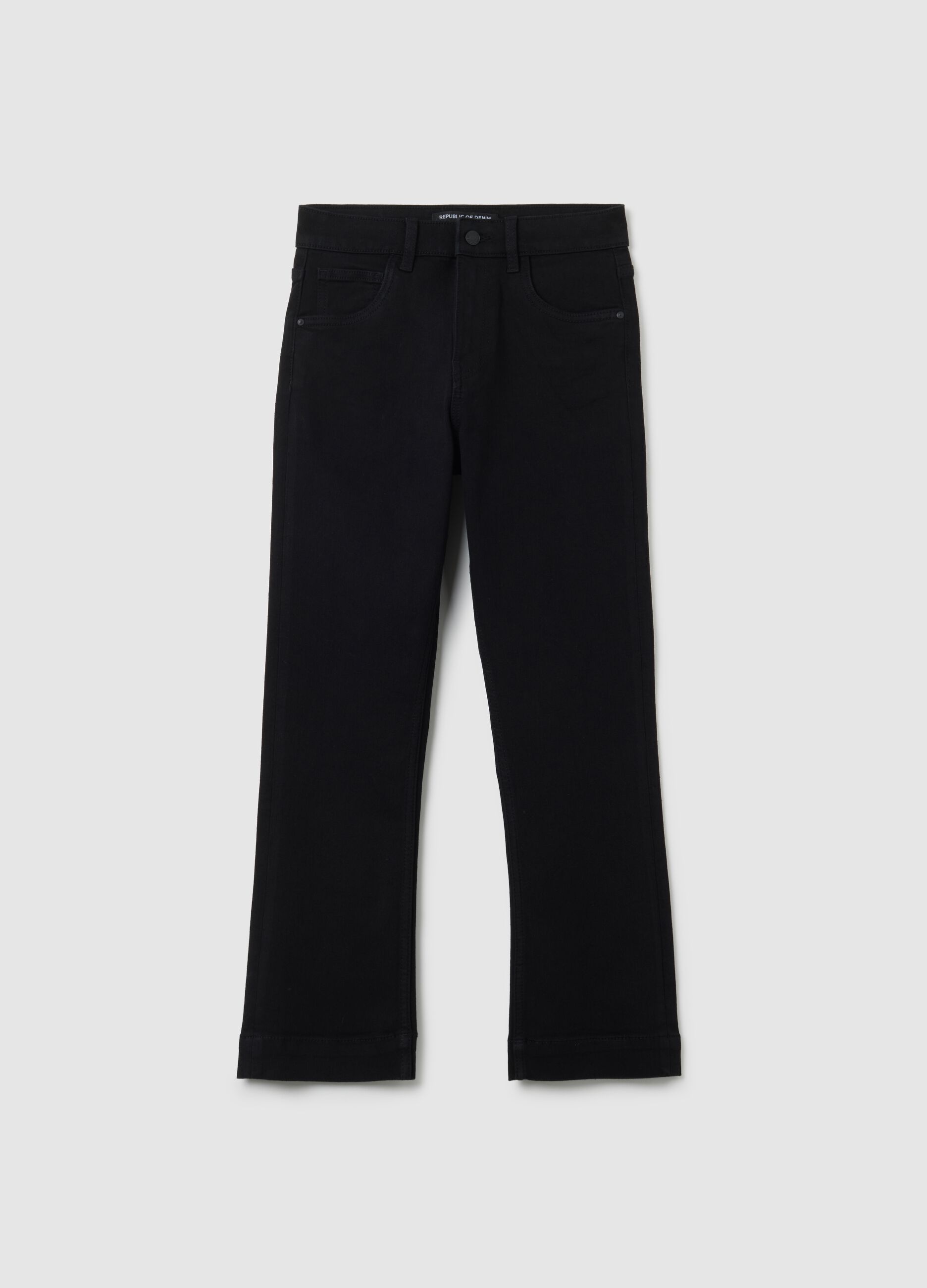 Jeans in denim nero slim fit