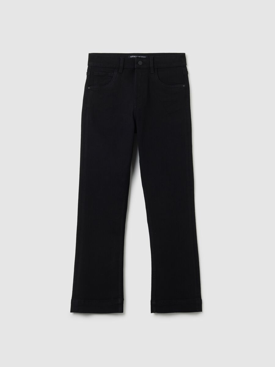 Jeans in denim nero slim fit_4