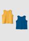 2-pack yellow pure cotton tank tops_1