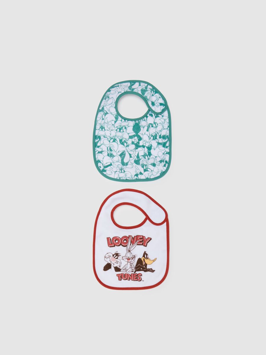OVS Kids Terry Bibs with Looney Tunes Prints_0