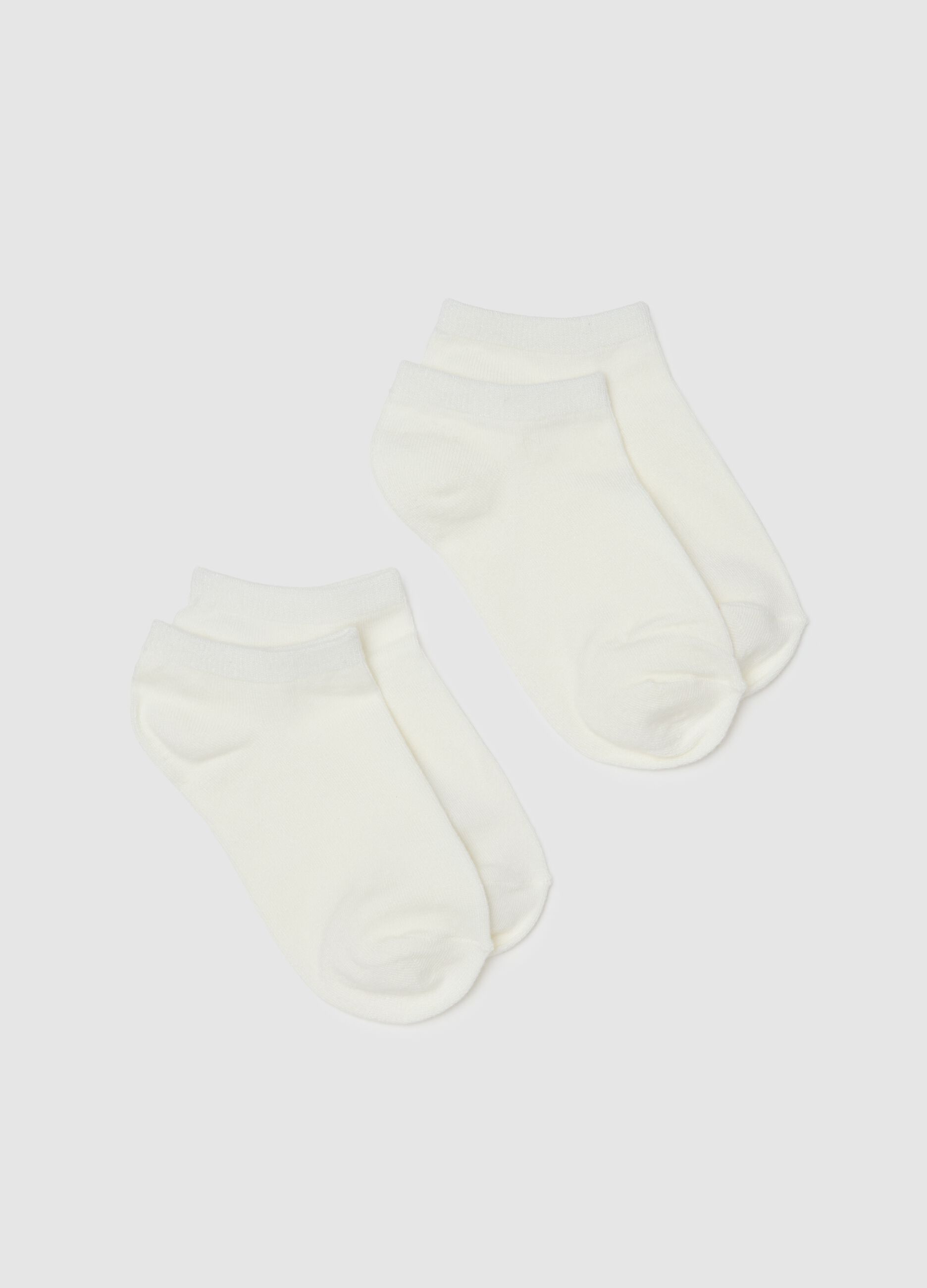 White Short Socks
