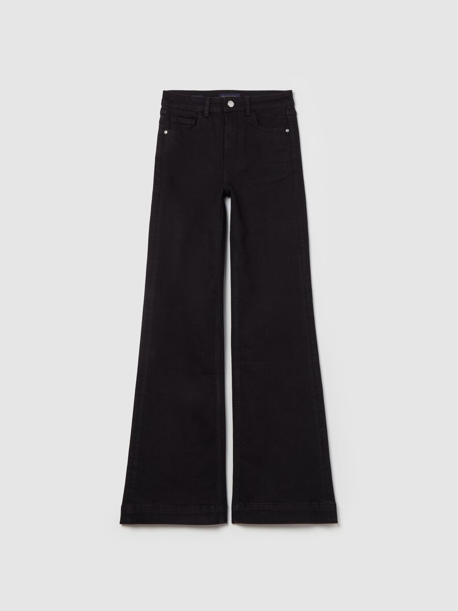 Bootcut-fit jeans with high waist_4