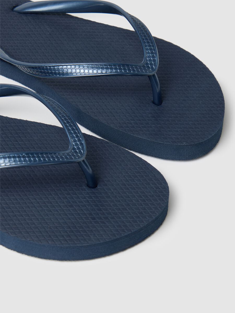 Blue Plastic Flip-Flops_1