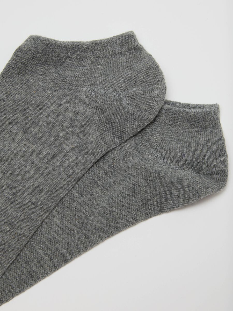 Men's Grey Cotton Blend Sock Multipack_2