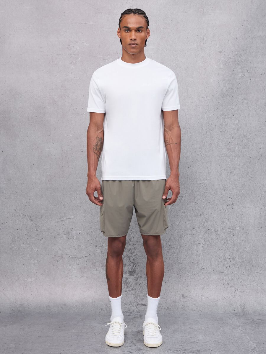 Technical Cargo Shorts Military Green_1