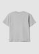 Grey short-sleeve pure cotton T-shirt_1