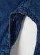 Baby blue cotton dungarees regular fit_3
