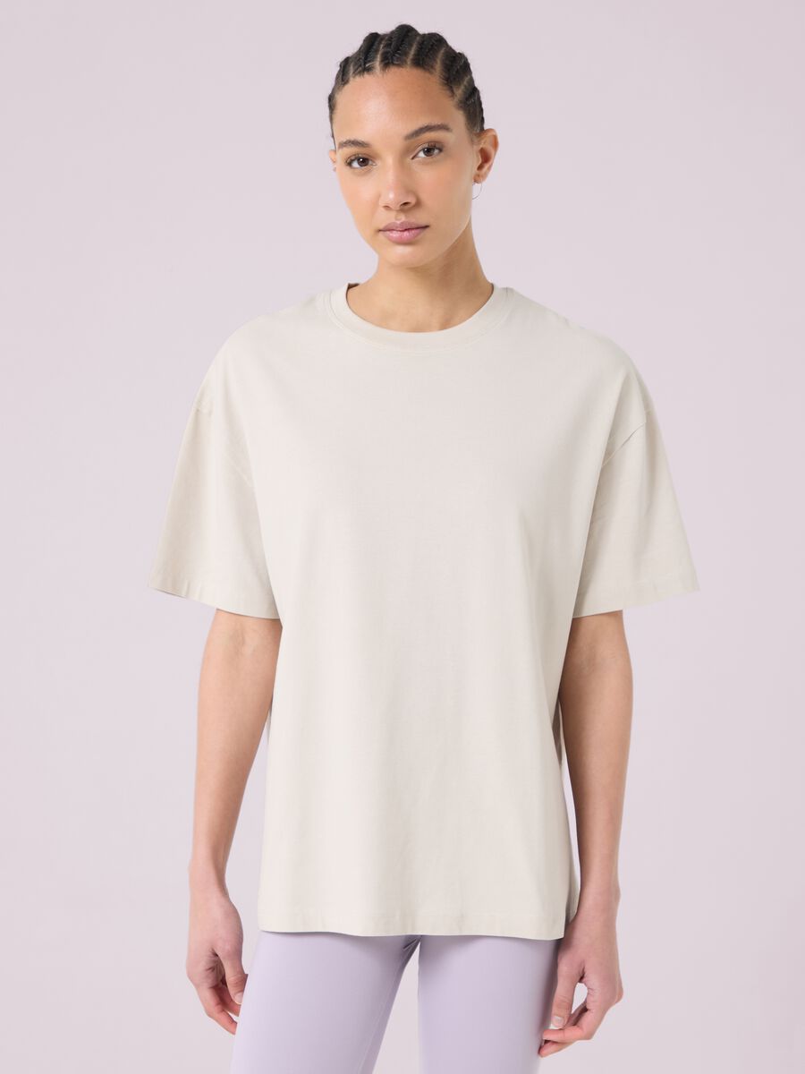 T-shirt over in cotone elasticizzato ALTAVIA STUDIO_1