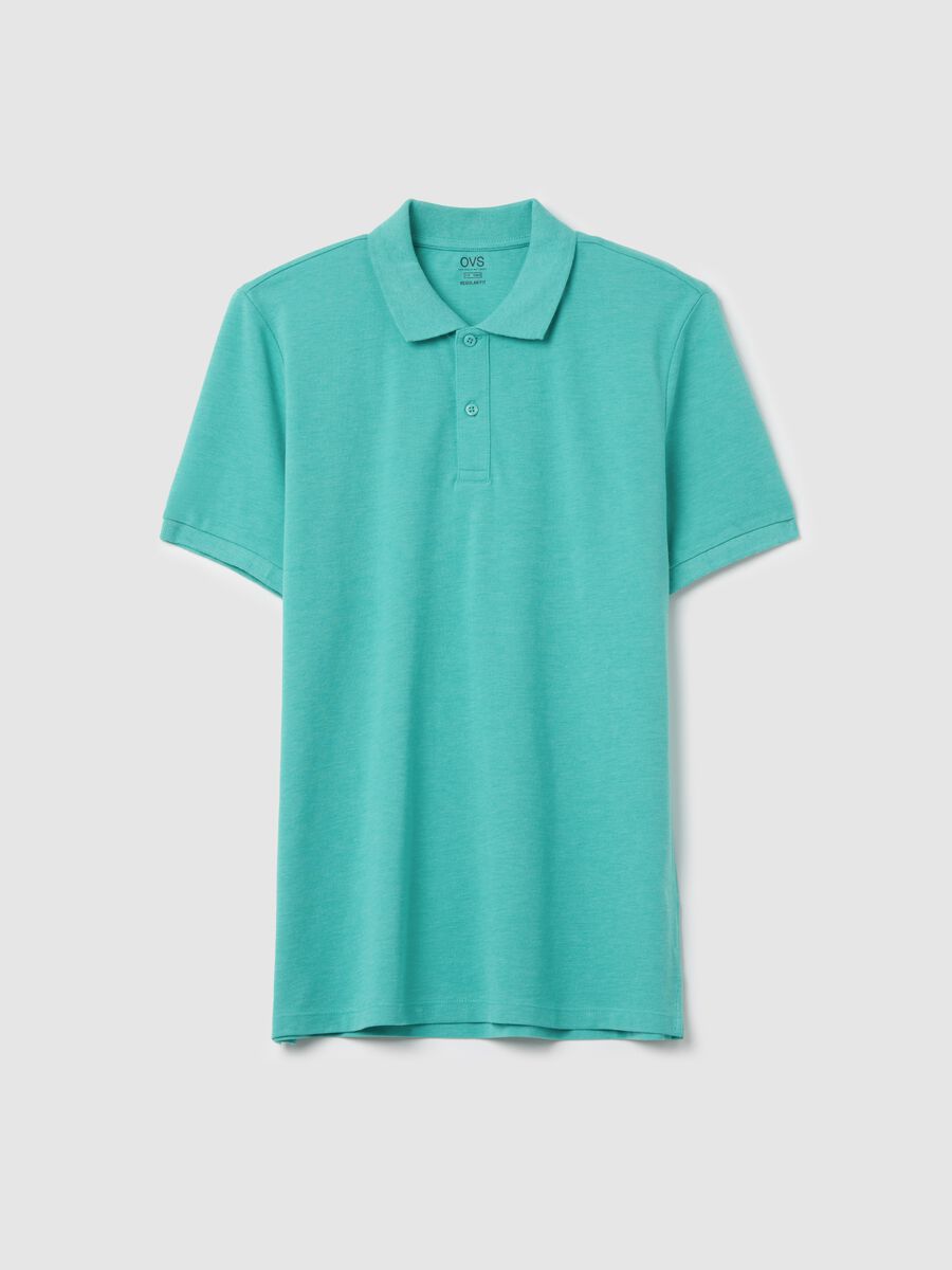 Regular-fit polo shirt in cotton_4