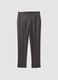 Abito completo grigio in viscosa elasticizzata con rever classico_3