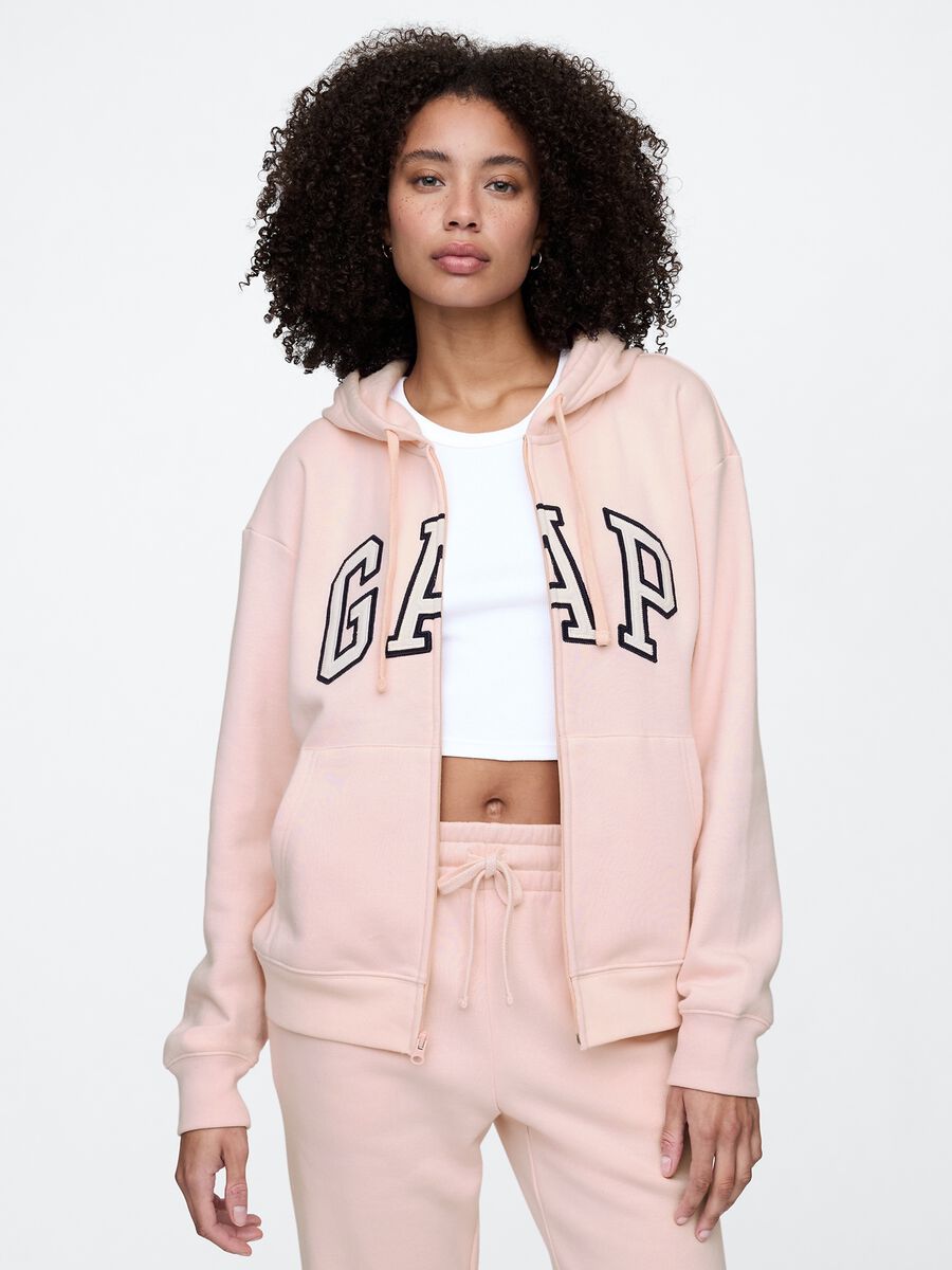 Felpa con cappuccio e full-zip_1