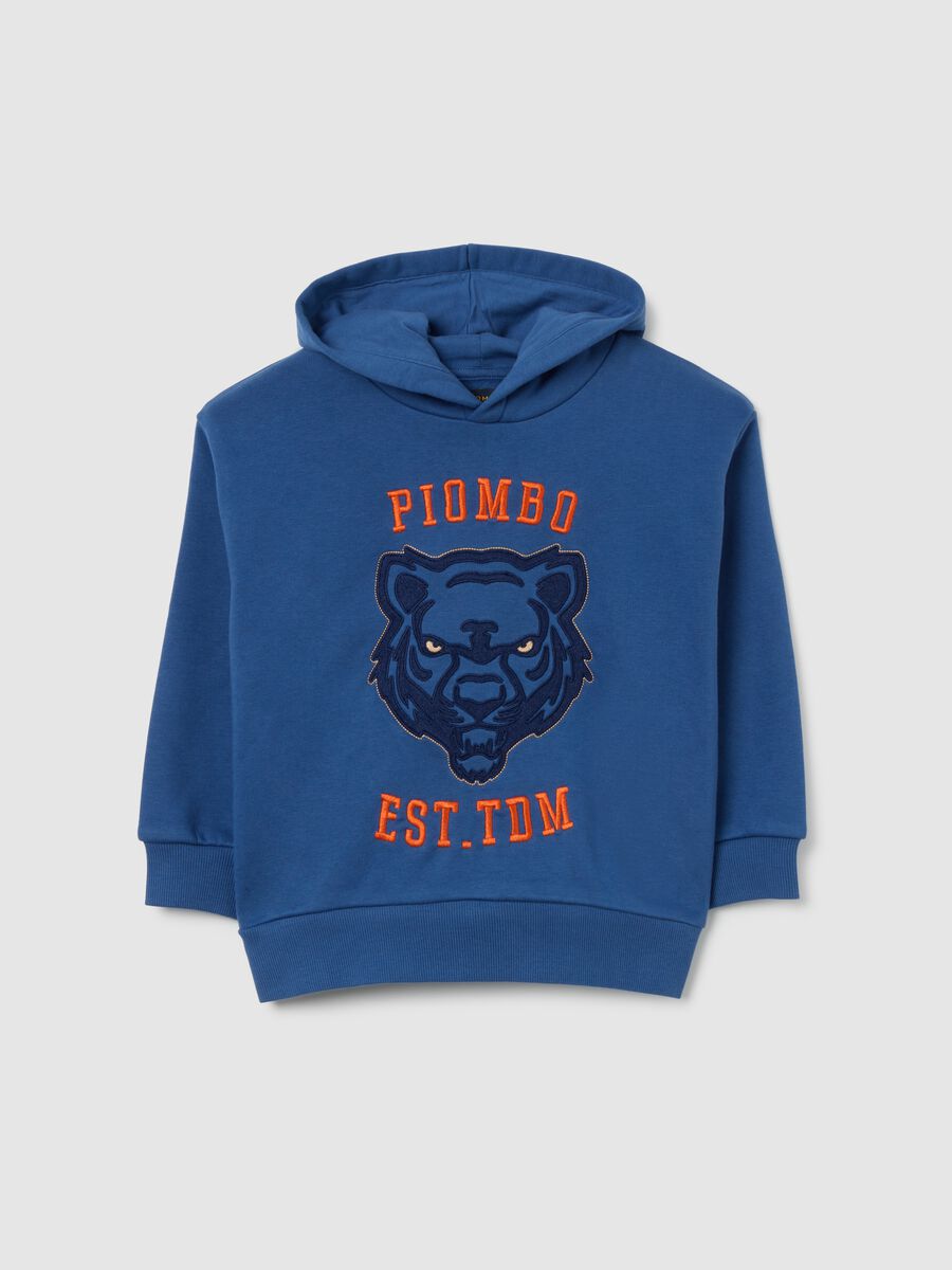 Blue sweatshirt for kids_0