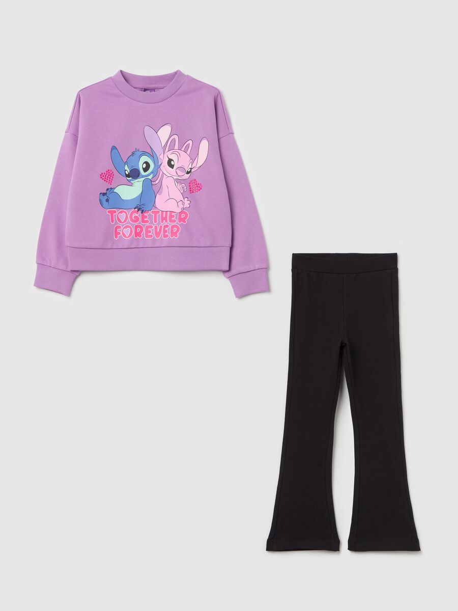 Jogging set with Angel & Stitch print_0