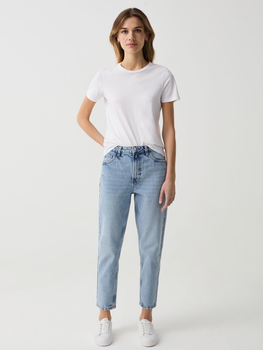 Jeans mom fit cropped_0