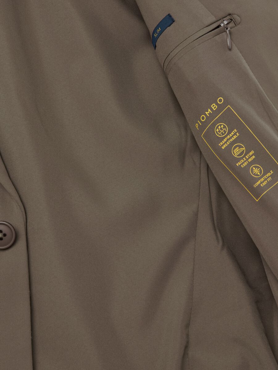 Tech easy-fit blazer in technical fabric_5