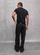 100% Linen Wide Leg Pants Black_3