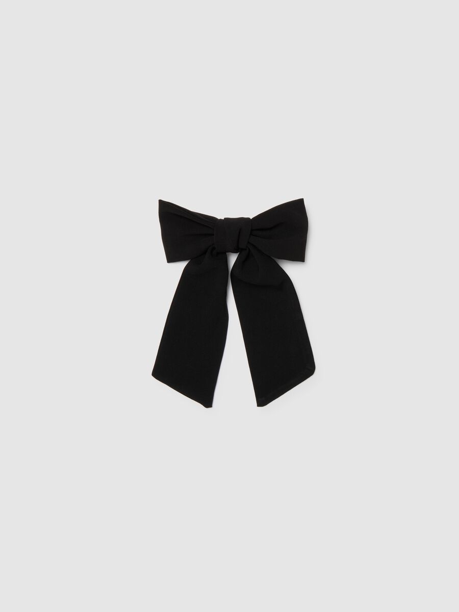 Fiocco nero per capelli_0