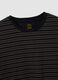 Black and grey striped crew-neck pyjamas in pure organic cotton_6