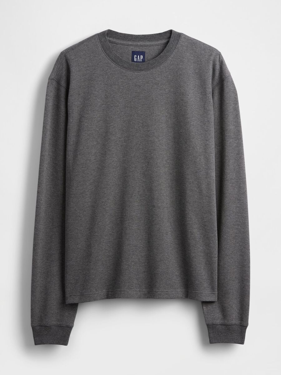 Grey Stretch Long Sleeve Top_3