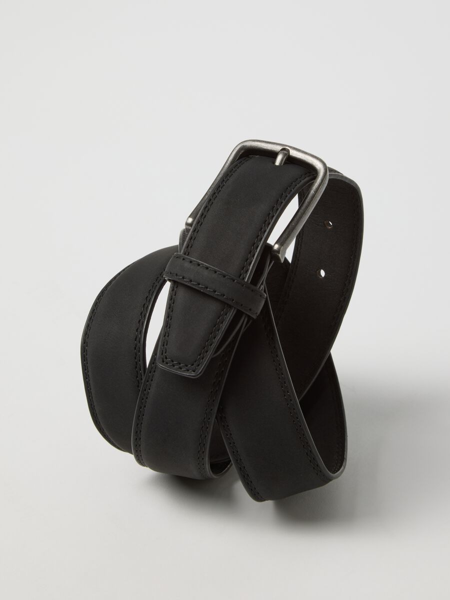 Black Belt with Sturdy Buckle_2