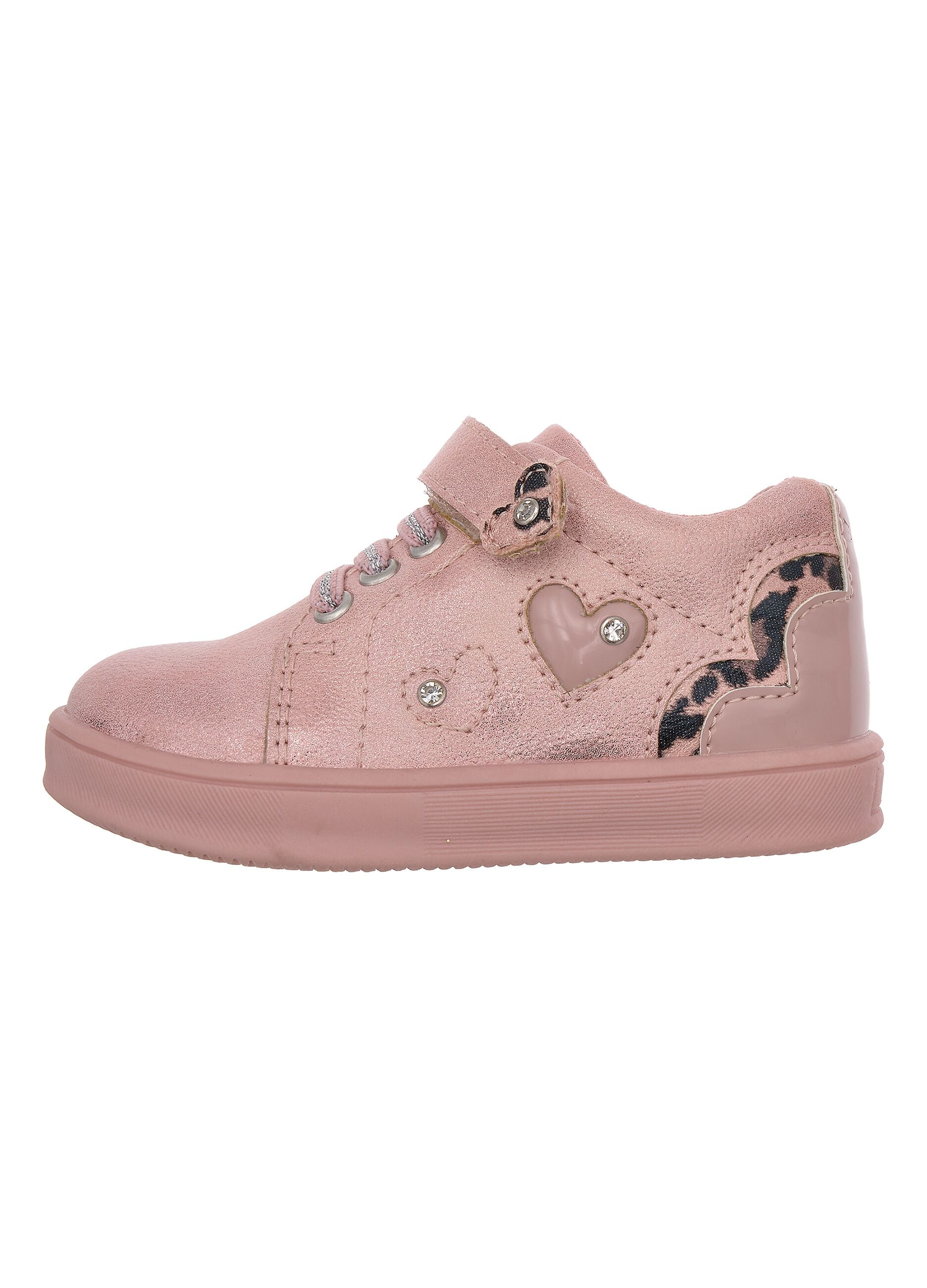 Pink Chicco trainers with velcro fastening