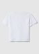 Children's oversized fit white pure cotton crew neck t-shirt_1