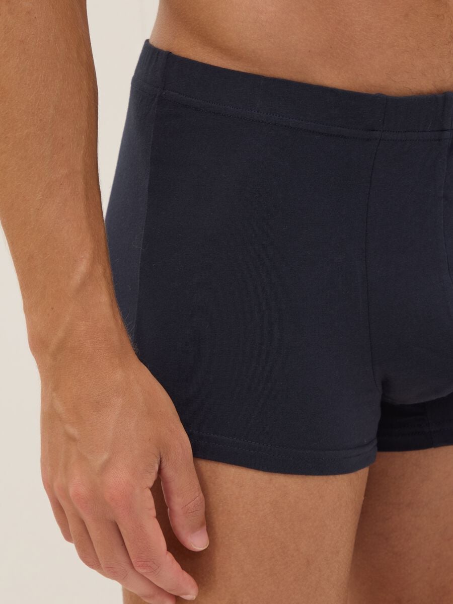 Boxer blu in cotone organico_3