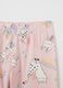 Organic cotton pyjamas with unicorn kittens print_3