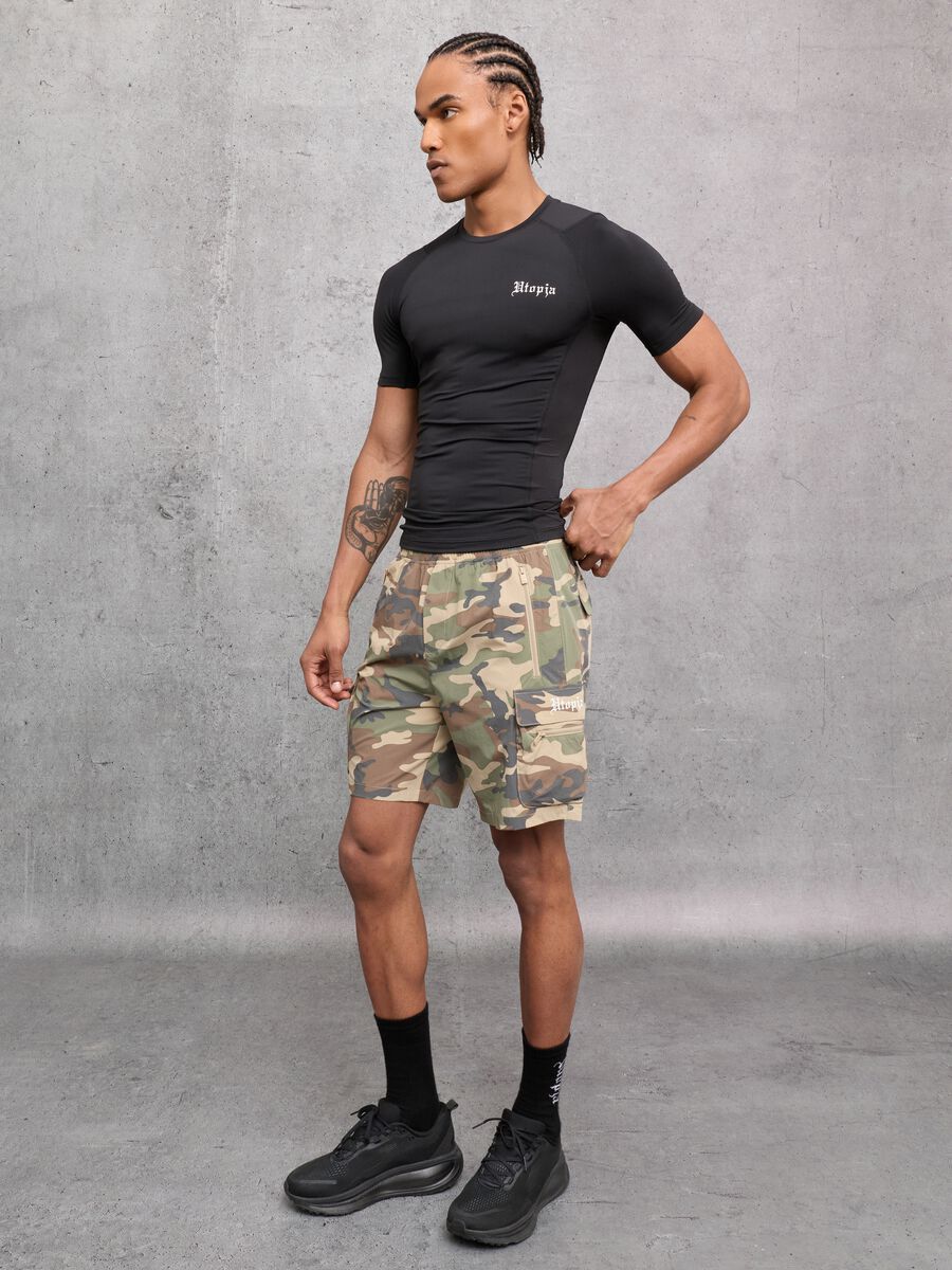 Technical Cargo Shorts Camo_4