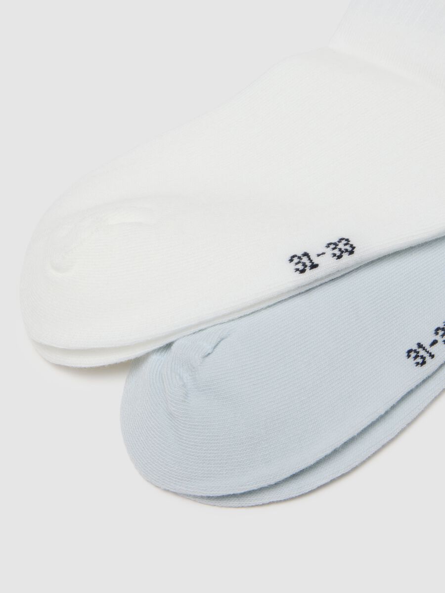 Multicolour cotton blend regular fit girl socks tripack_1