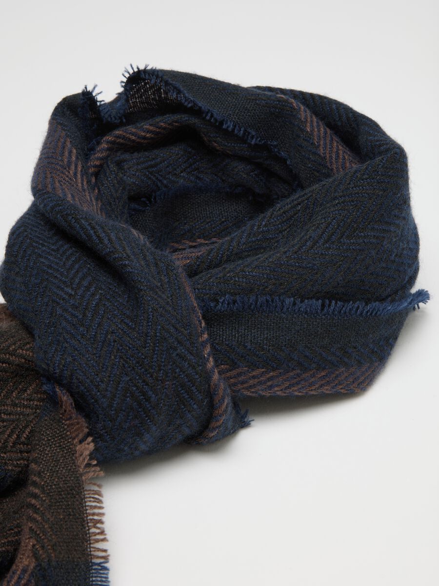 Sciarpa blu pesante_1