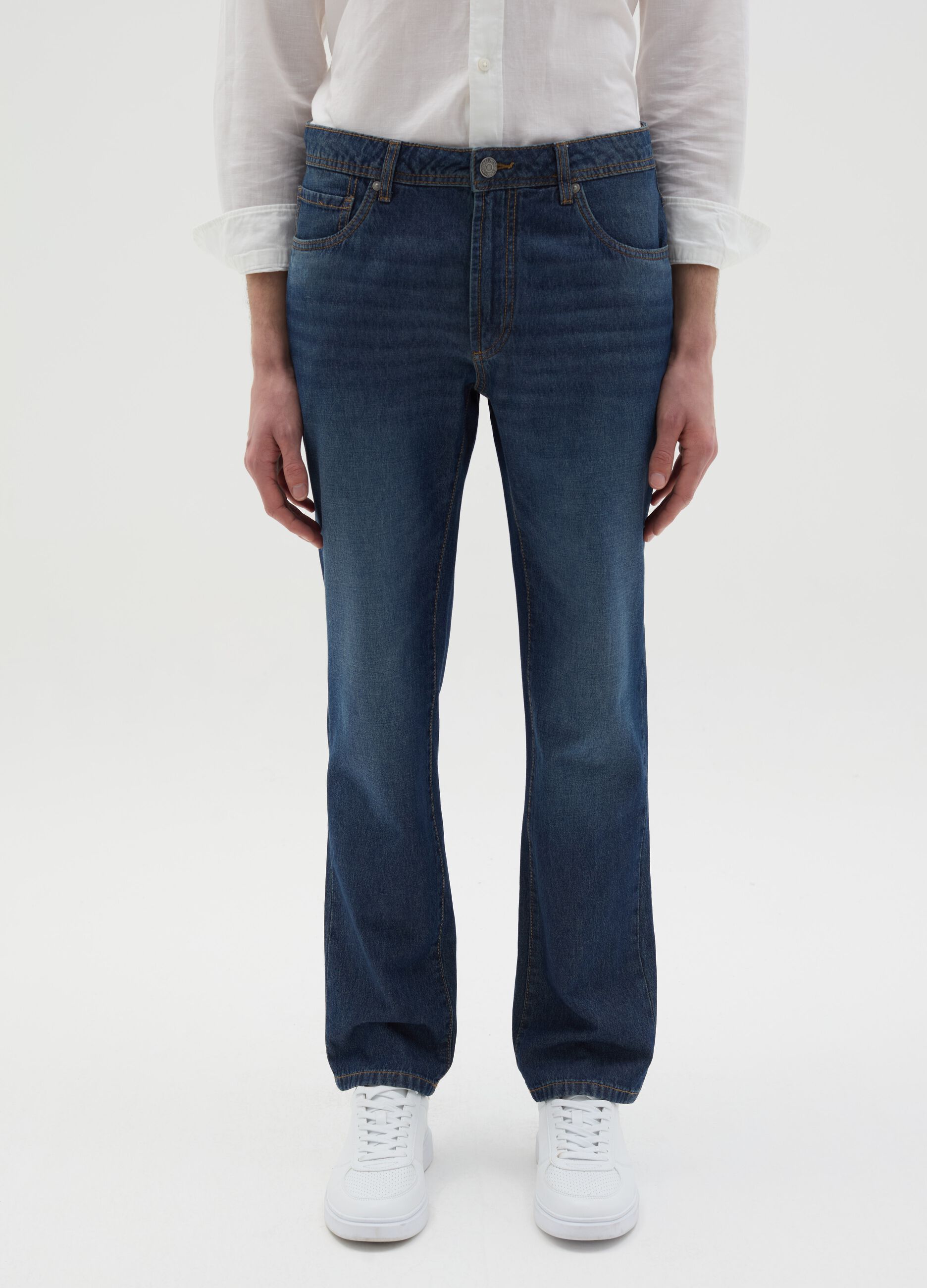 Regular-fit jeans with five pockets