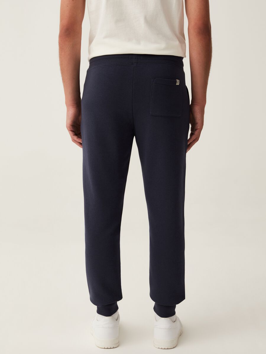 Fleece joggers with print_2
