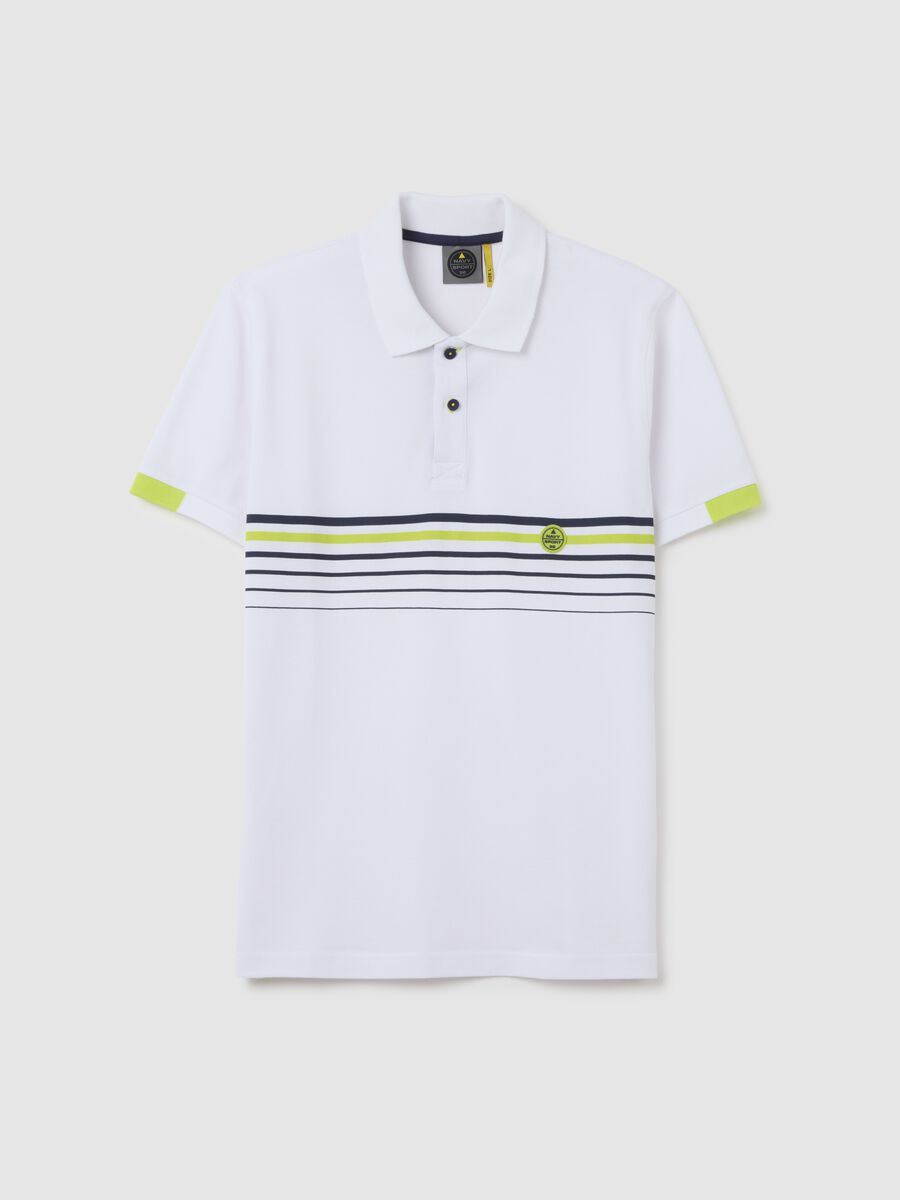 Polo da uomo in puro cotone multicolor_4