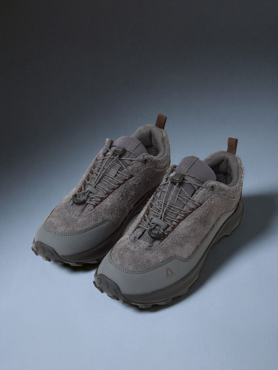 Scarpa Grigia Outdoor Idrorepellente in Vera Pelle ALTAVIA WITH DEBORAH COMPAGNONI_1