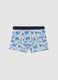 Multicolour stretch cotton boys' boxer briefs with regular fit_0