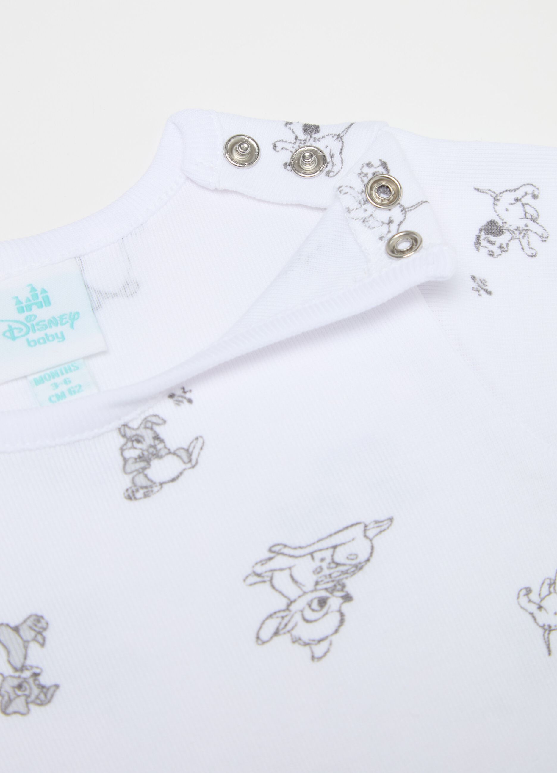 Two-pack short-sleeved bodysuits with Penny and Jewel print