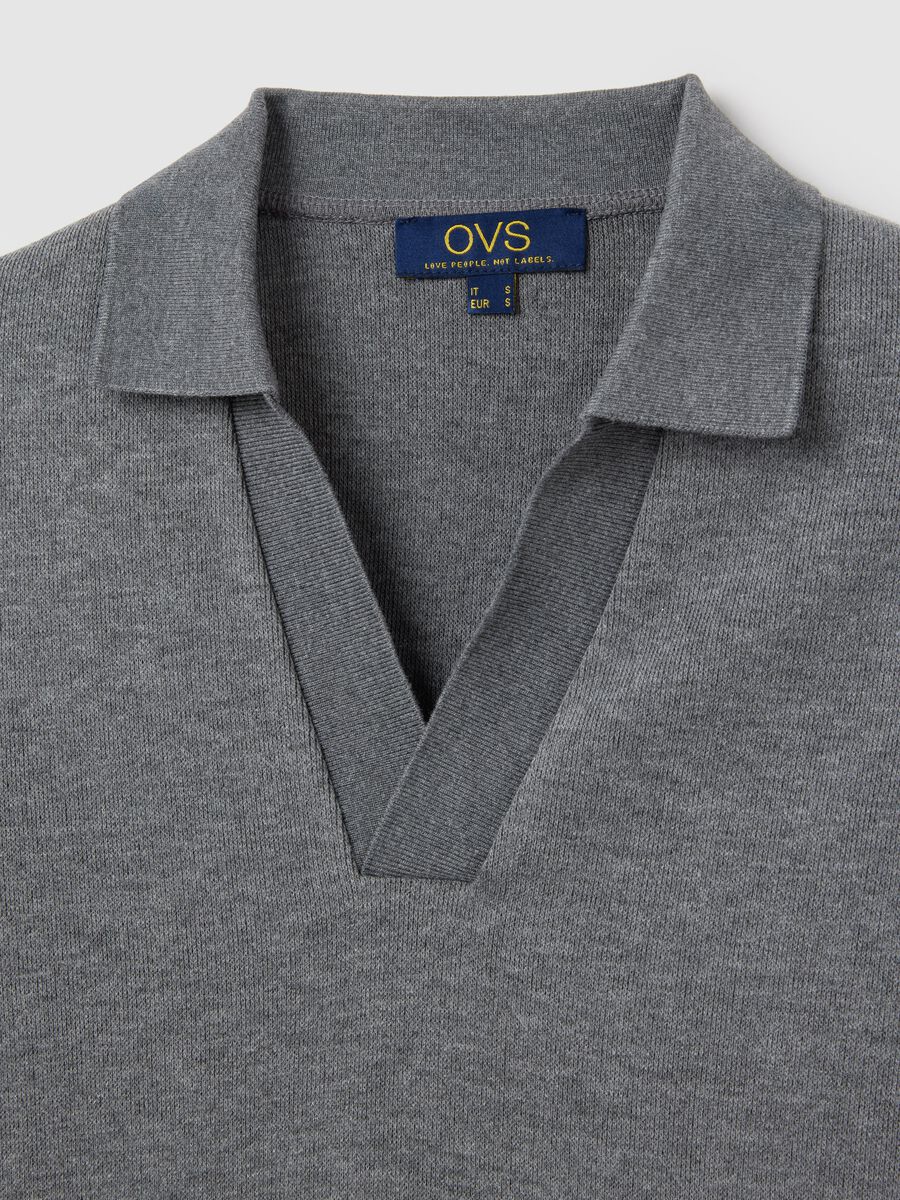Grey long-sleeve polo_5