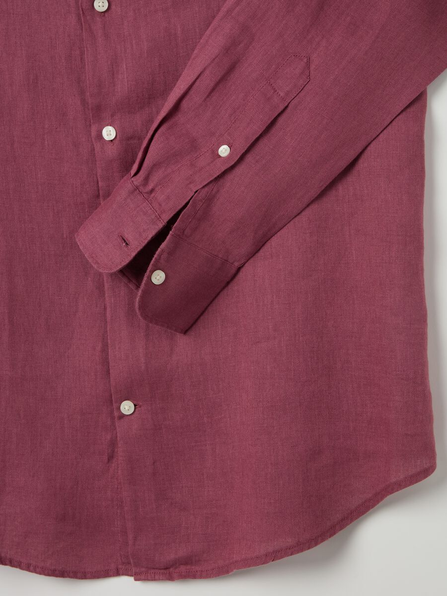 Regular-fit shirt in linen_5