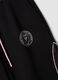 Black cotton-blend sports shorts, regular fit_5