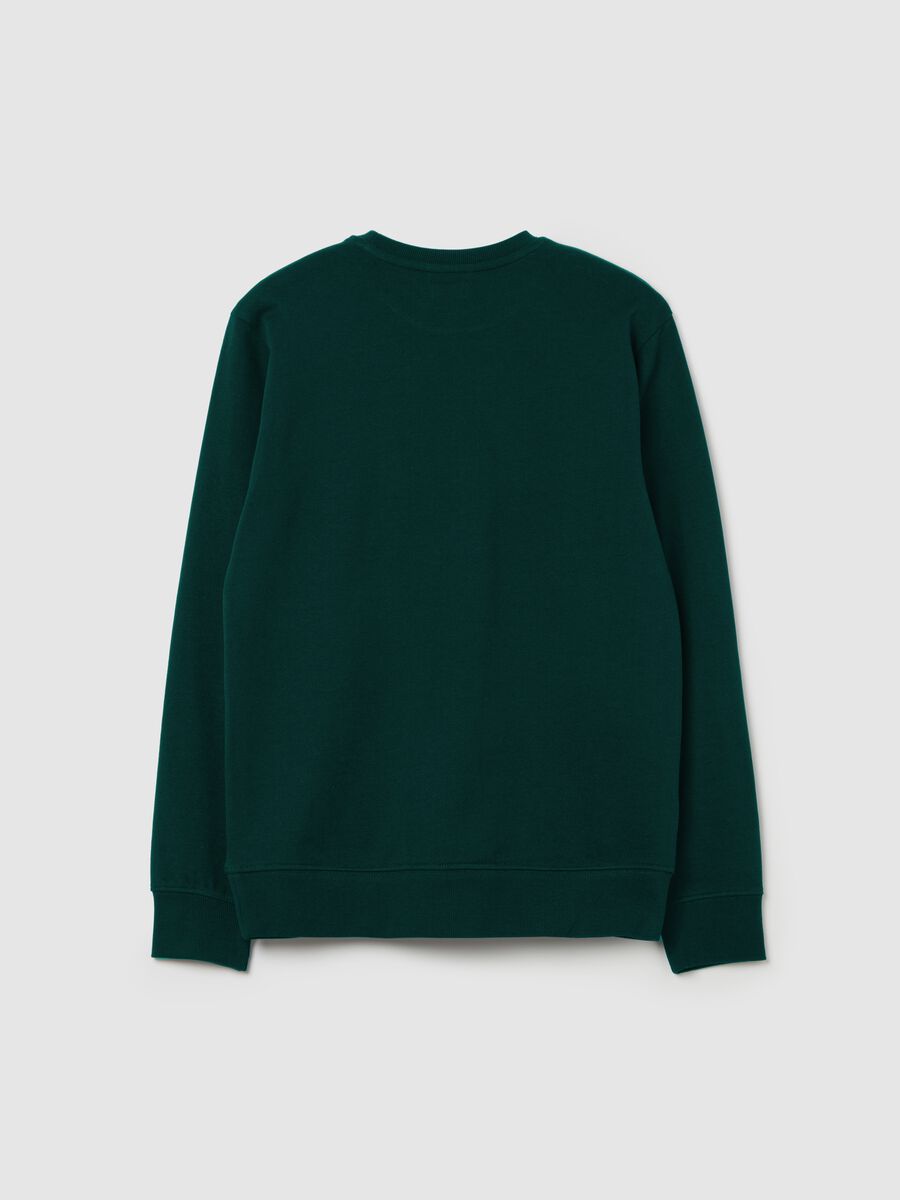 French terry sweatshirt with "NYC University” print_4