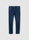 Men's Blue Denim Super Skinny Jeans_4