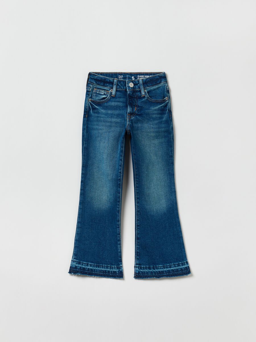 Flare-fit high-rise jeans_2