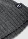 Grey pure wool hat_2