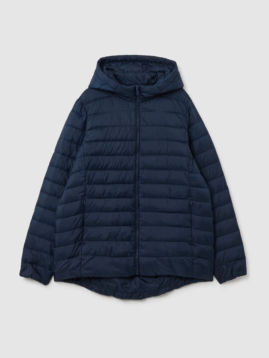 Blue Regular Fit Jacket_4
