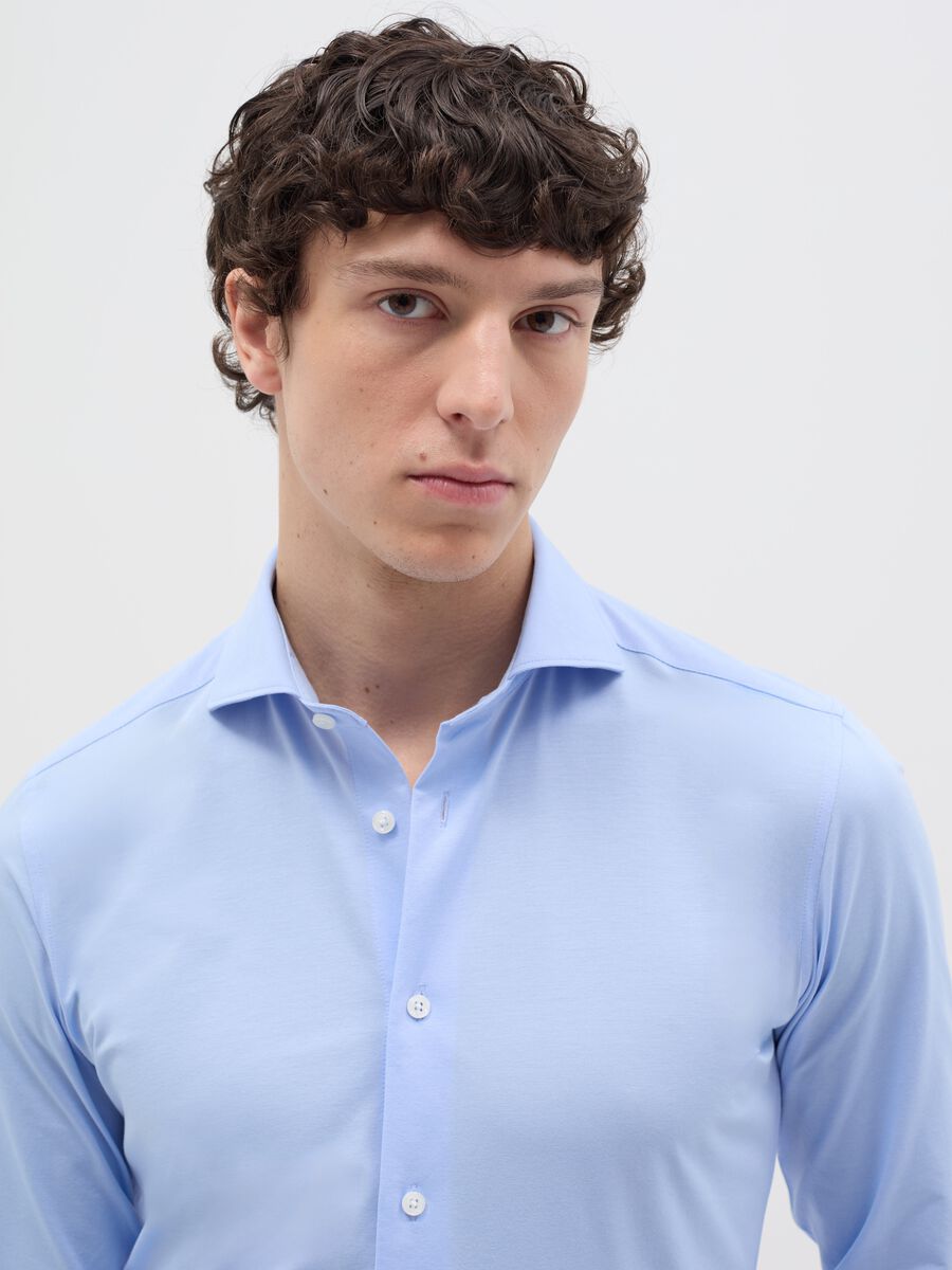 Slim-fit easy-dry easy-iron shirt_0