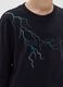 Boys' black pure cotton over-fit T-shirt with print_2