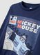 Blue Mickey-themed pyjamas in pure organic cotton_3